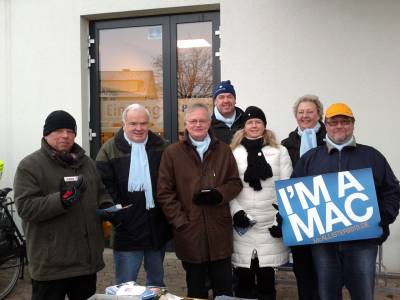 Brrrrrrrr war das kalt. 
Foto VR