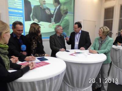 Das erste Interview nach der Wahl.