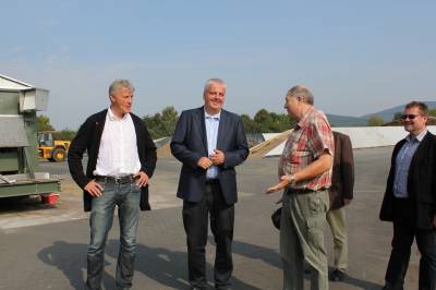 Besuch der Biogasanlage in P�tzen